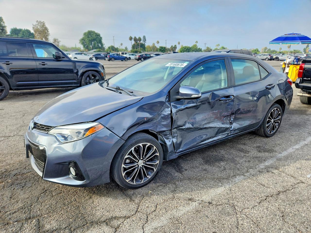 2014 TOYOTA COROLLA S PLUS | 5YFBURHE5EP051766 | UPCARS