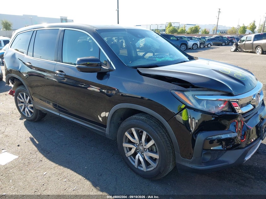 2021 HONDA PILOT 2WD EX-L | 5FNYF5H58MB002763 | UPCARS