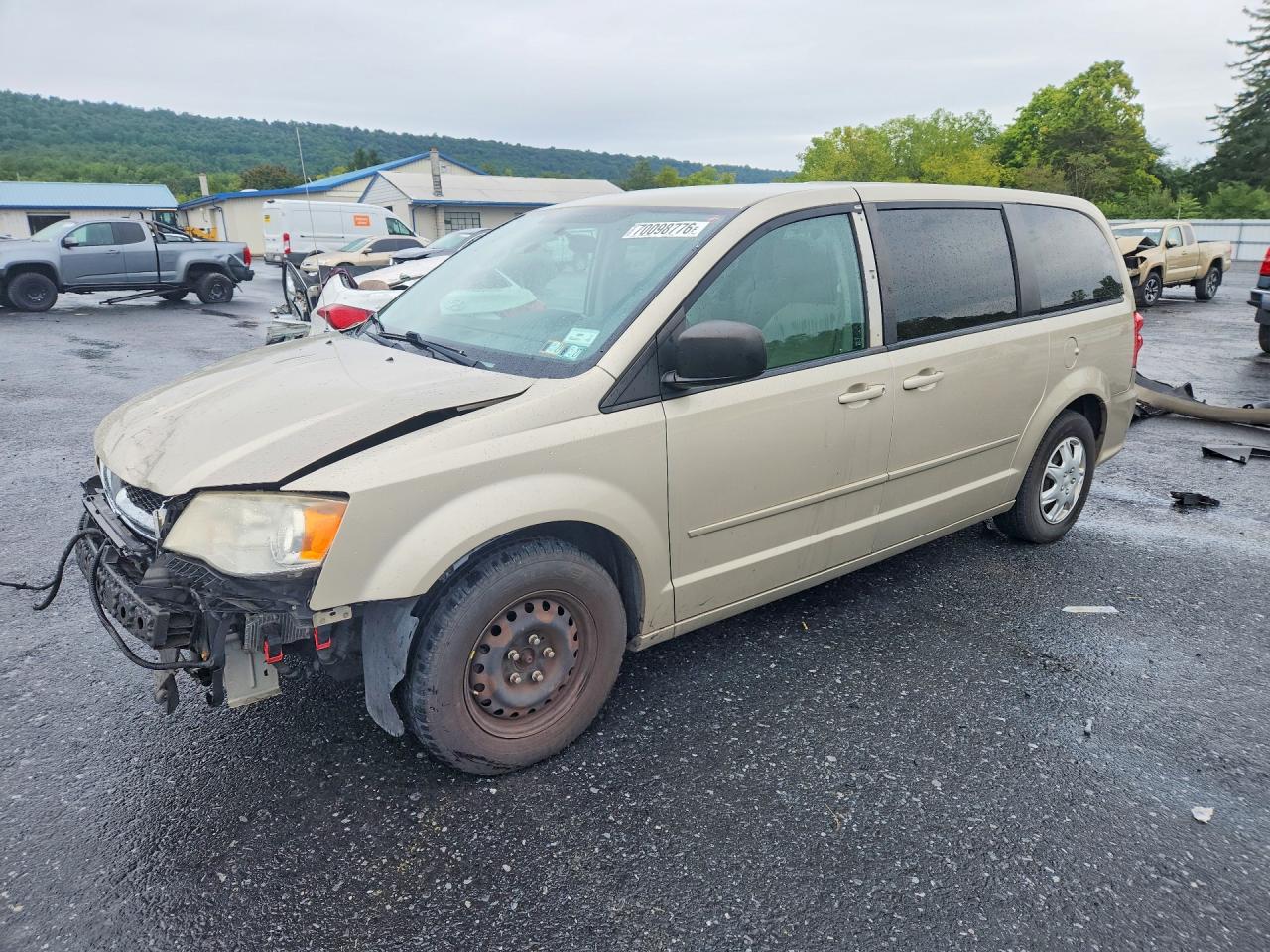 2013 DODGE CARAVAN SE | 2C4RDGBG5DR505753 | UPCARS