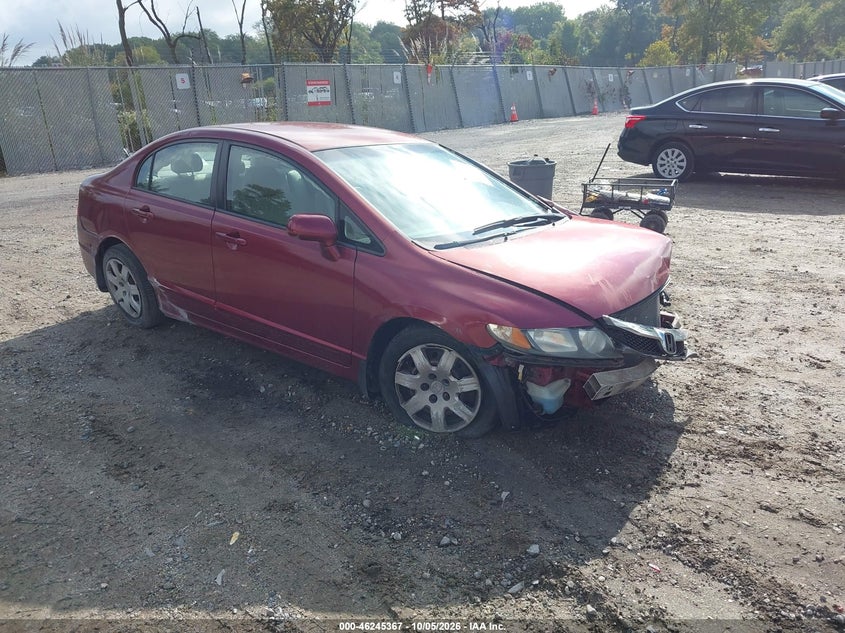 2009 HONDA CIVIC LX | 2HGFA16559H350413 | UPCARS