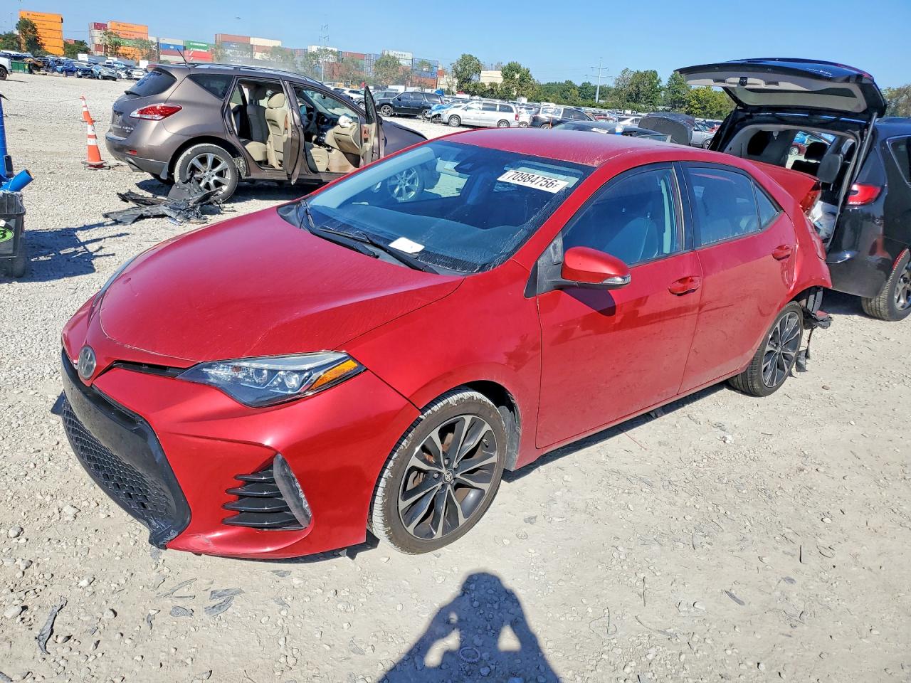 2018 TOYOTA COROLLA SE | 2T1BURHEXJC073420 | UPCARS