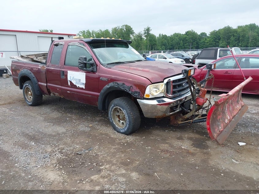 2004 FORD F-250 LARIAT/XL/XLT | 1FTNX21L84EA52443 | UPCARS