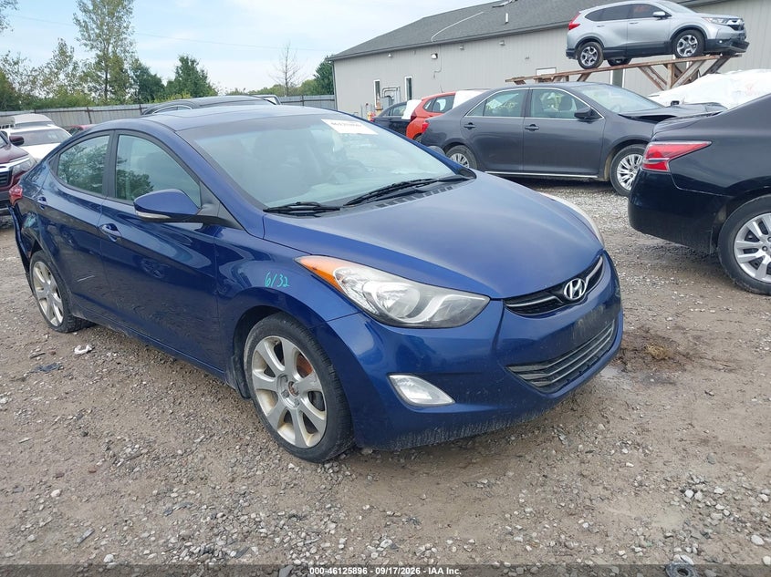 2013 HYUNDAI ELANTRA LIMITED | KMHDH4AE7DU512926 | UPCARS