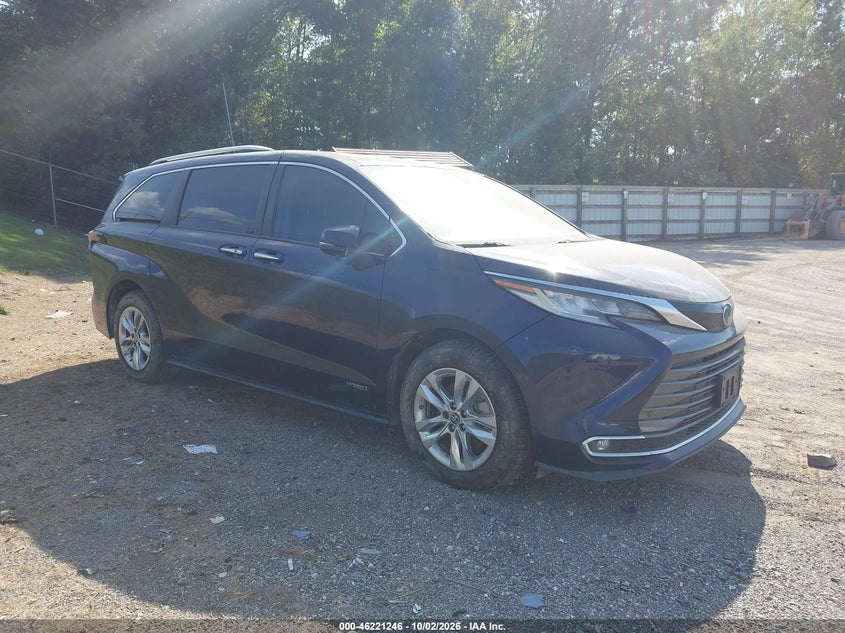 2021 TOYOTA SIENNA LIMITED | 5TDZSKFC9MS002766 | UPCARS