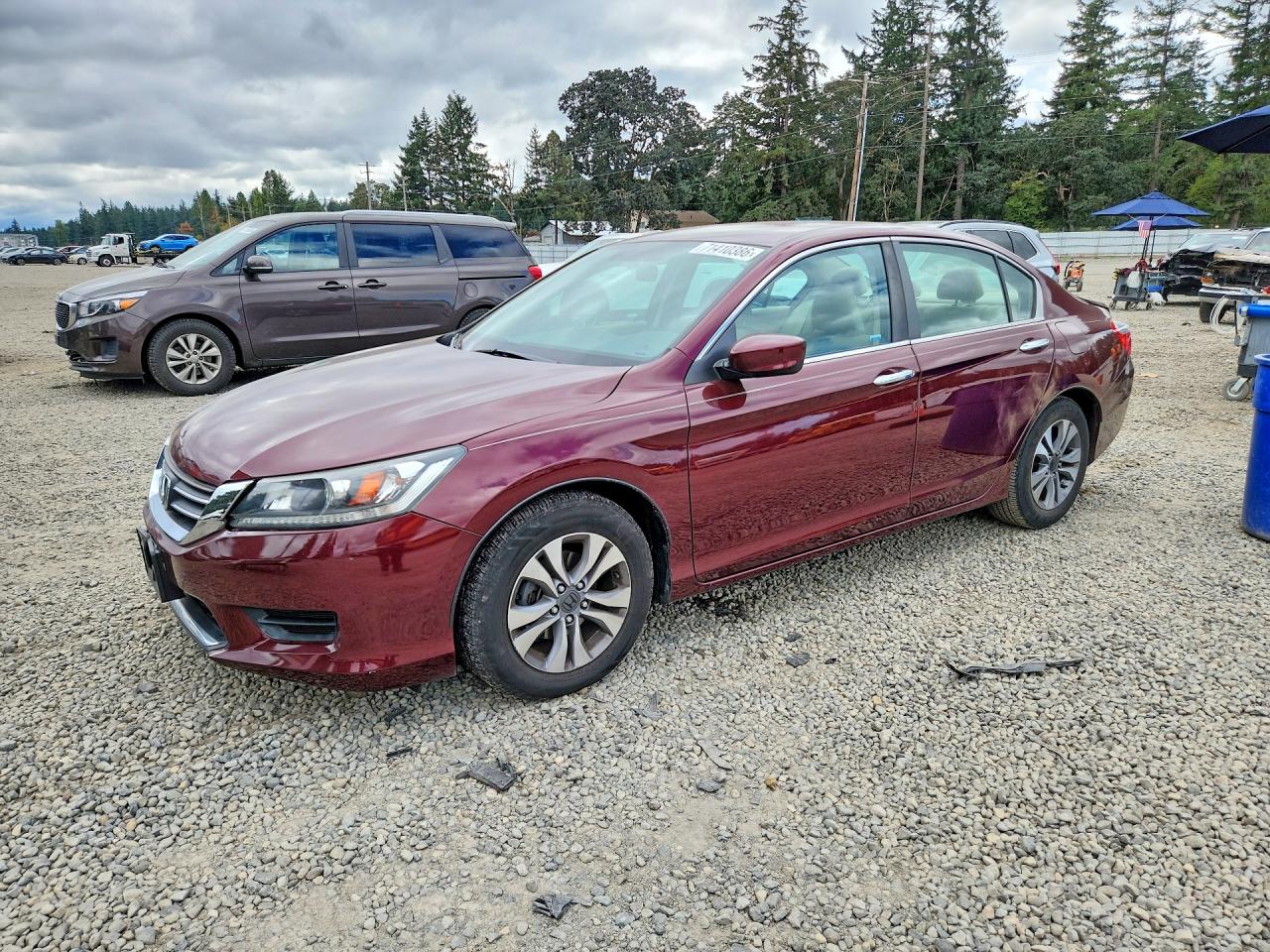 2014 HONDA ACCORD LX | 1HGCR2F38EA027739 | UPCARS