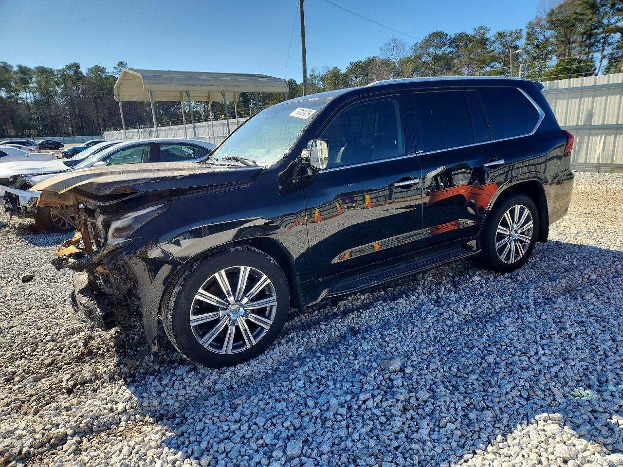 2017 LEXUS LX570 BASE | JTJHY7AX2H4237378 | UPCARS