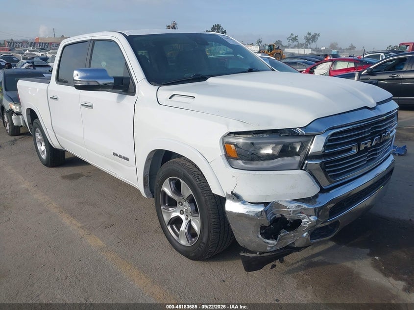 2021 RAM 1500 LARAMIE  4X4 5'7 BOX | 1C6SRFJT0MN617537 | UPCARS