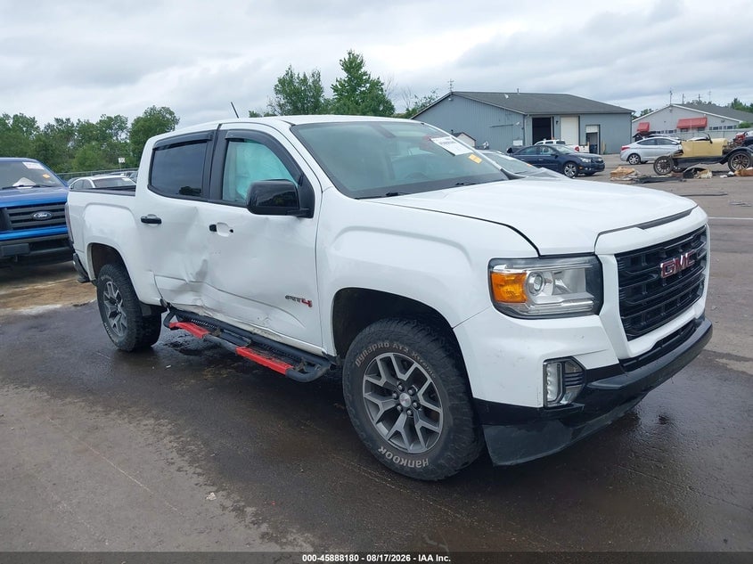 2021 GMC CANYON 4WD  SHORT BOX AT4 - LEATHER | 1GTG6FEN8M1260649 | UPCARS