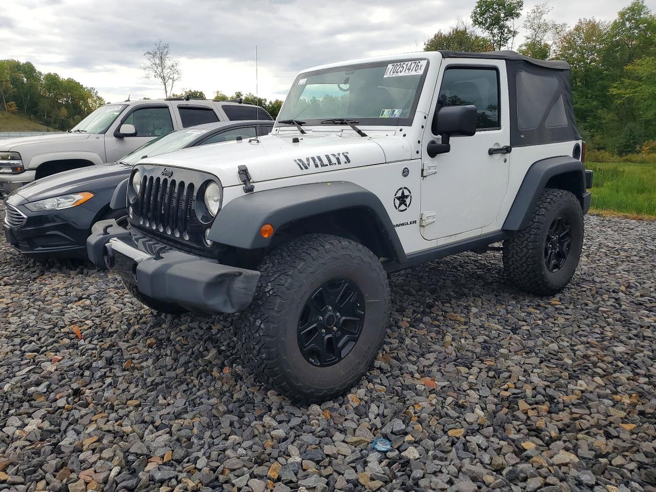 2014 JEEP WRANGLER SPORT | 1C4AJWAGXEL304975 | UPCARS