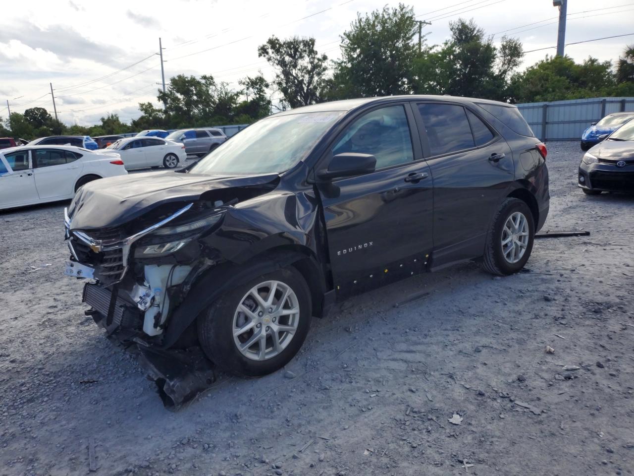 2024 CHEVROLET EQUINOX LS | 3GNAXHEGXRL188490 | UPCARS