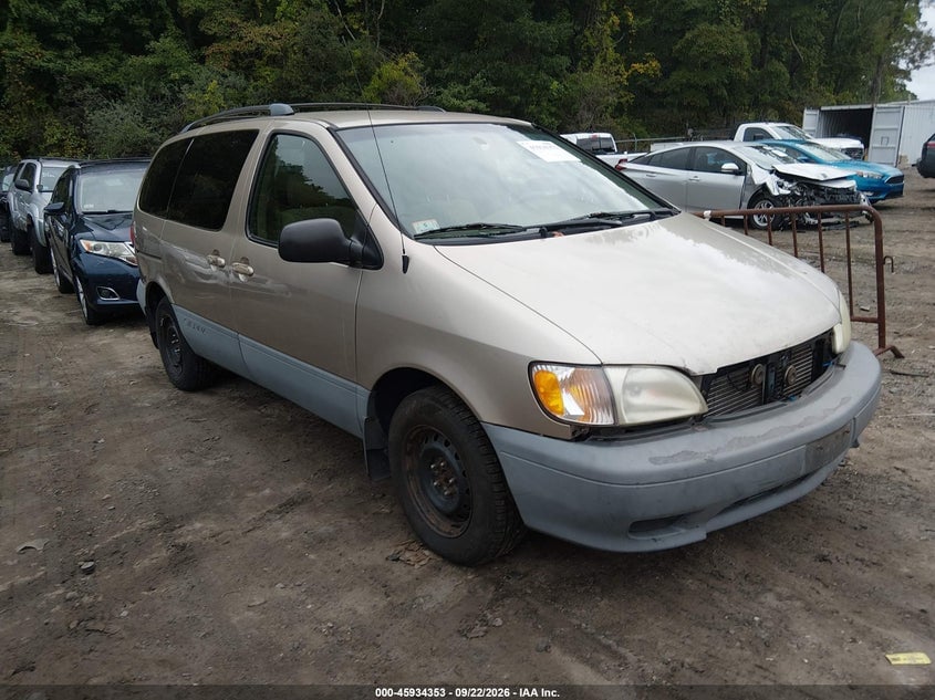 2002 TOYOTA SIENNA CE | 4T3ZF19CX2U424521 | UPCARS
