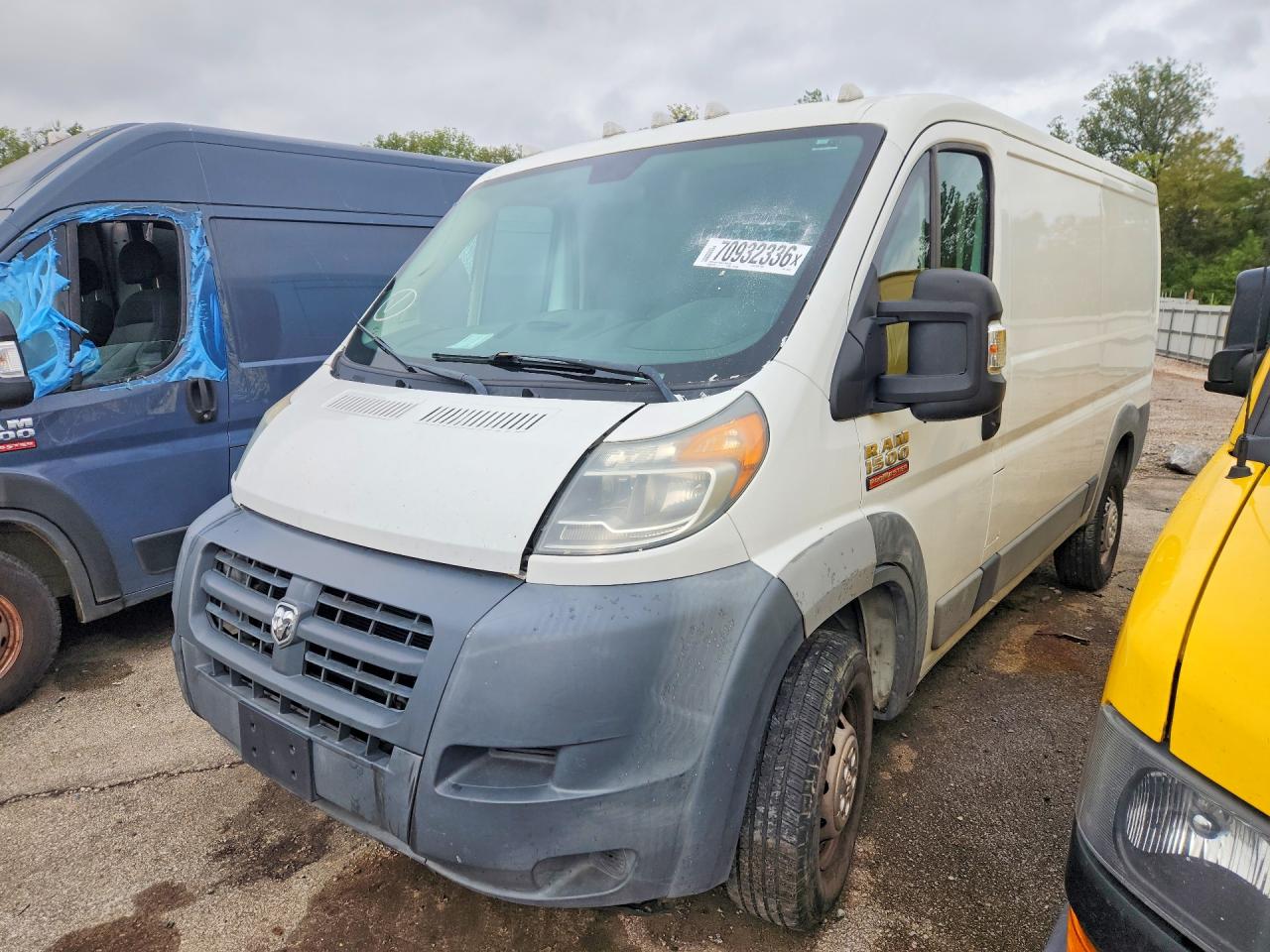 2016 RAM PROMASTER 1500 STANDARD | 3C6TRVAGXGE105228 | UPCARS
