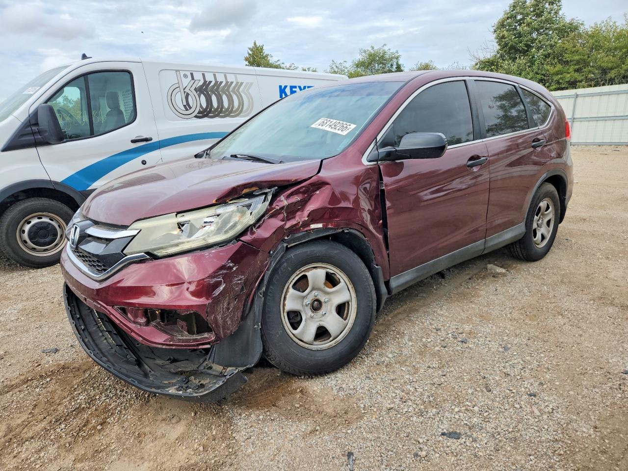 2015 HONDA CRV LX | 2HKRM3H39FH537392 | UPCARS
