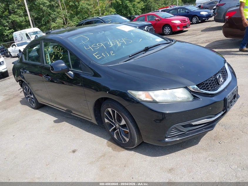2013 HONDA CIVIC EX | 2HGFB2F84DH530617 | UPCARS