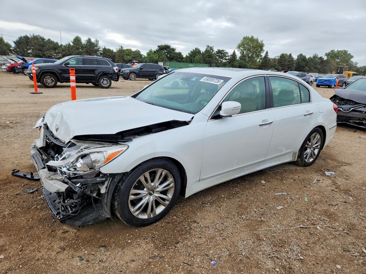 2013 HYUNDAI GENESIS 3.8L | KMHGC4DD8DU235850 | UPCARS