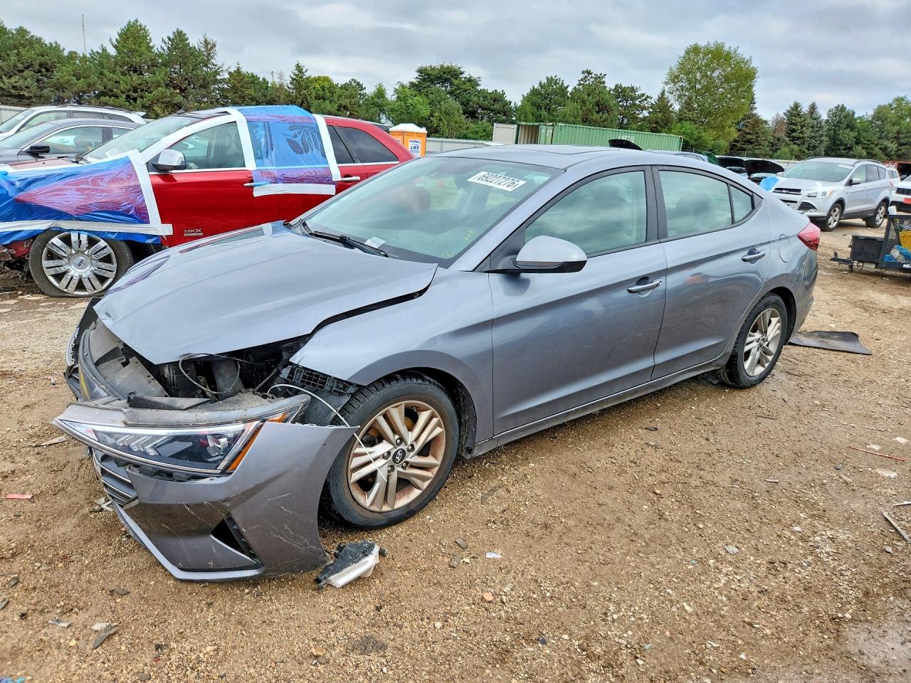 2019 HYUNDAI ELANTRA VALUE EDITION | KMHD84LF0KU862675 | UPCARS
