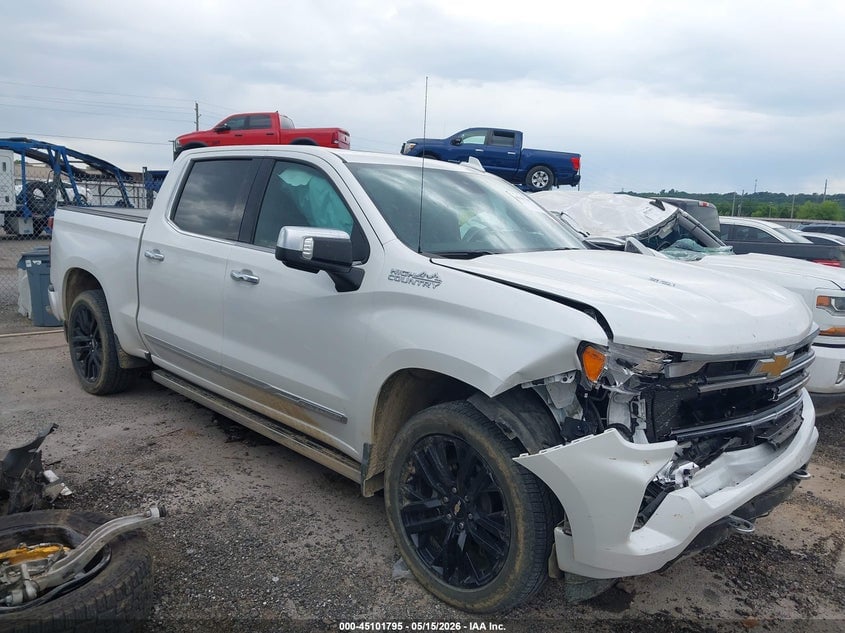 2025 CHEVROLET SILVERADO 1500 4WD  SHORT BED HIGH COUNTRY | 1GCUKJEL7SZ110028 | UPCARS