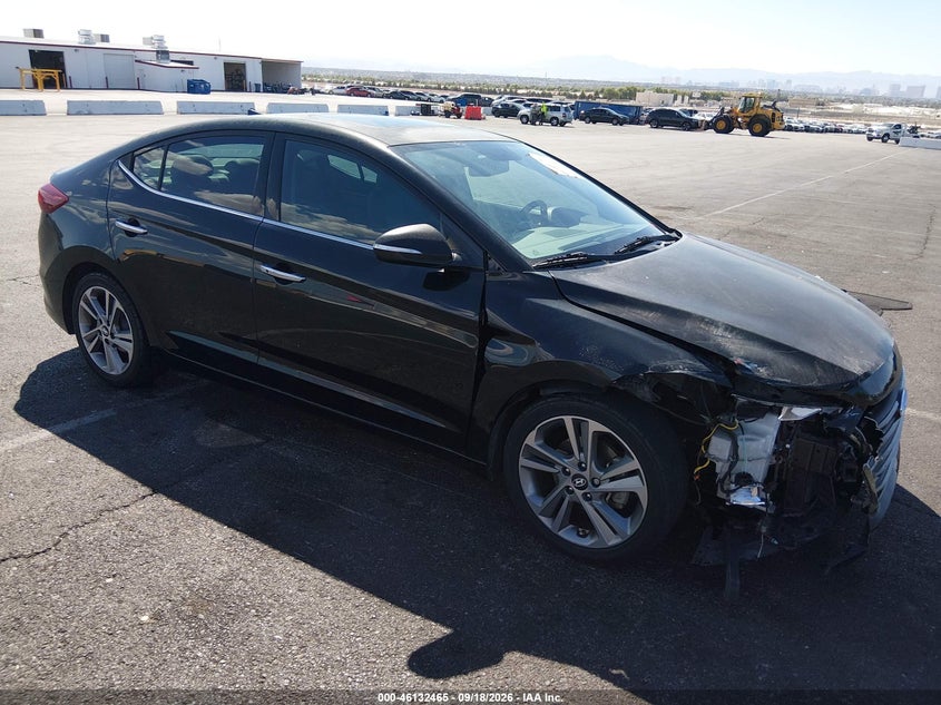 2017 HYUNDAI ELANTRA LIMITED | 5NPD84LF5HH004142 | UPCARS
