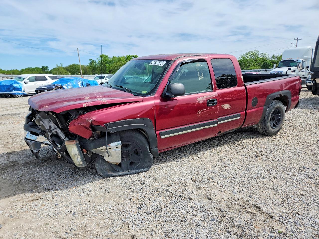 2004 CHEVROLET SILVERADO C1500 | 2GCEC19V341170736 | UPCARS
