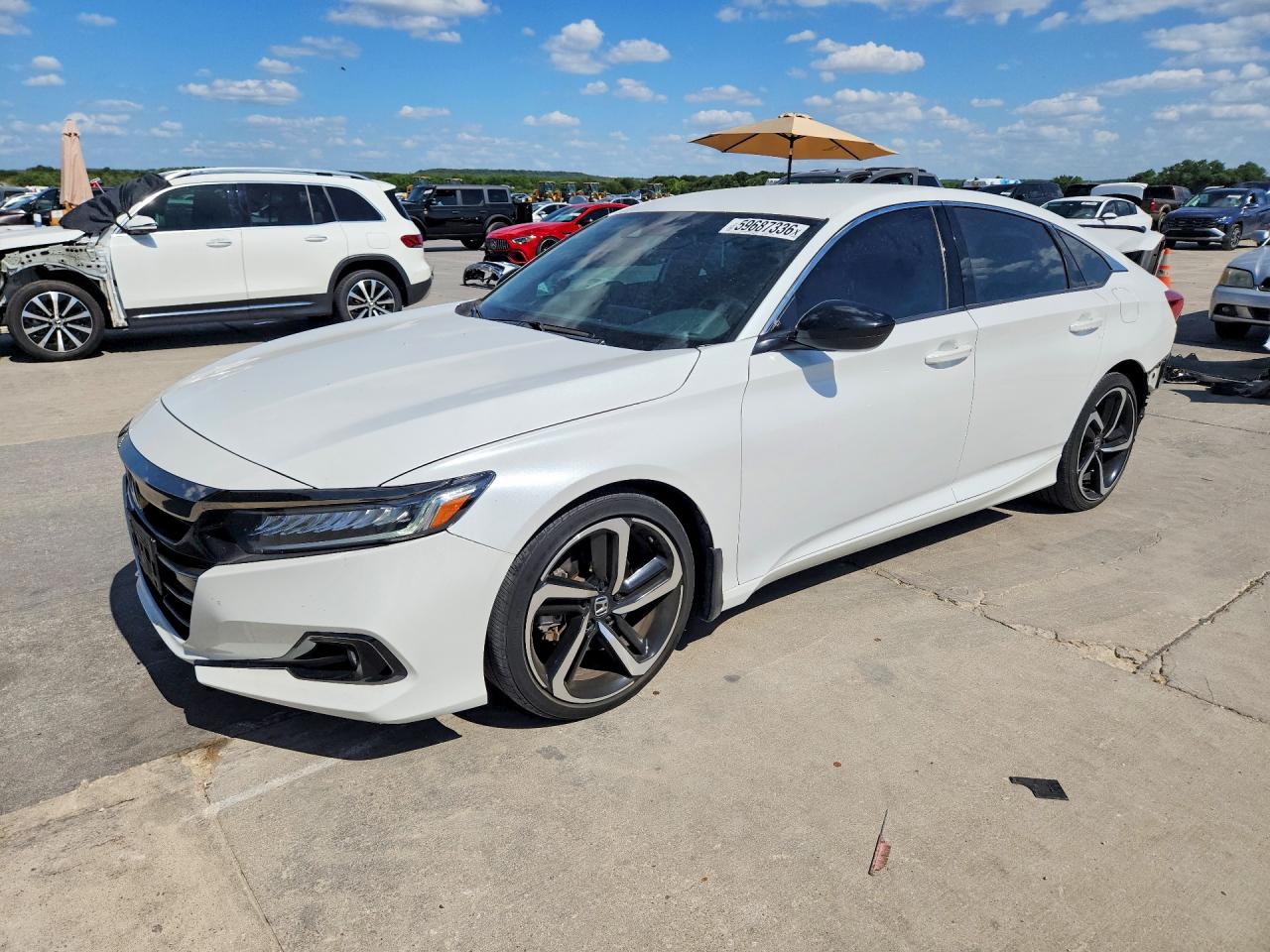 2022 HONDA ACCORD SPORT | 1HGCV1F35NA106534 | UPCARS