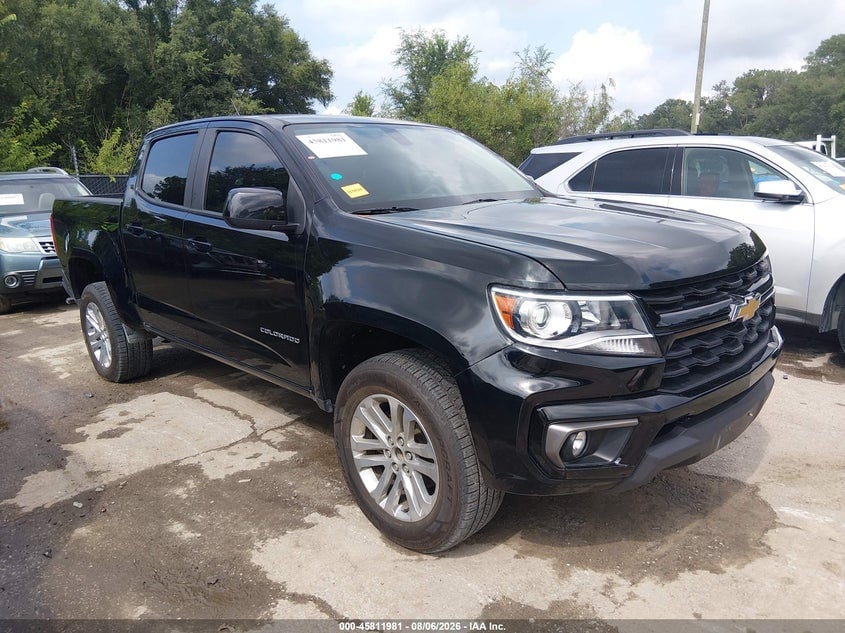 2022 CHEVROLET COLORADO 2WD  SHORT BOX LT | 1GCGSCEN0N1185747 | UPCARS