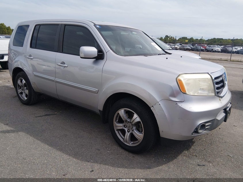 2013 HONDA PILOT EX-L | 5FNYF3H53DB013707 | UPCARS