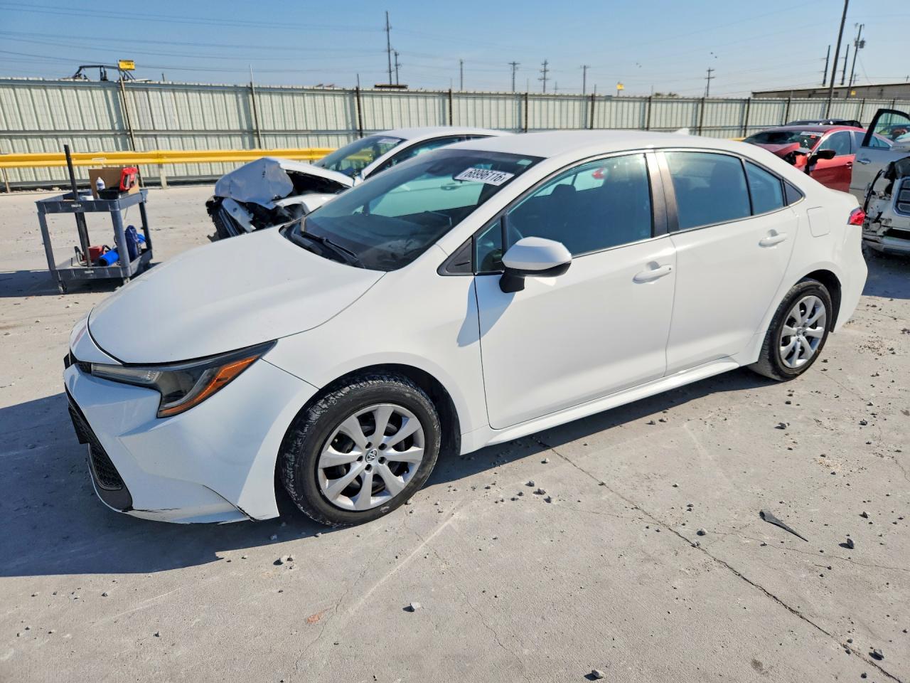 2021 TOYOTA COROLLA LE | 5YFEPMAE8MP212157 | UPCARS