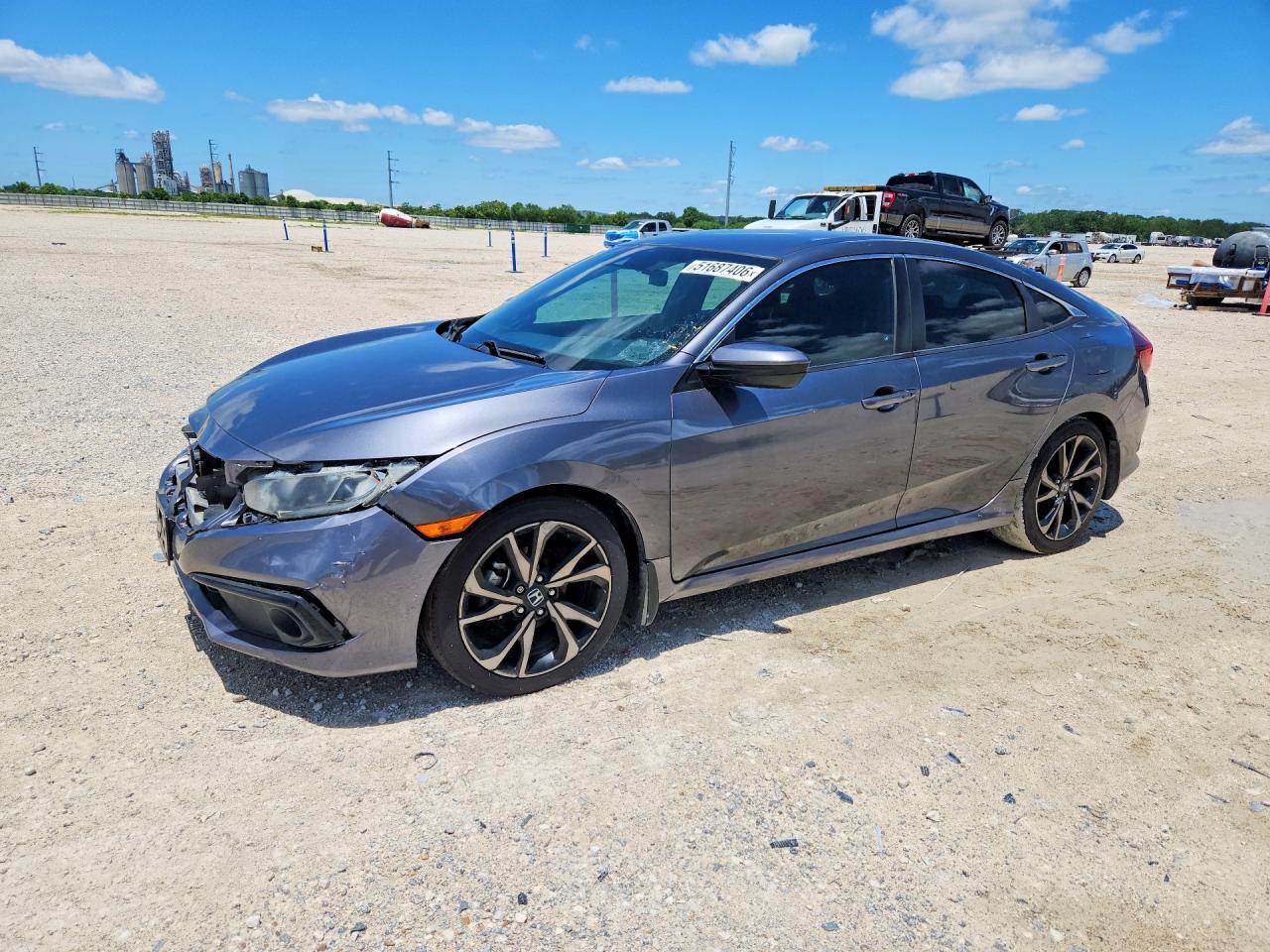 2021 HONDA CIVIC SPORT | 2HGFC2F89MH542713 | UPCARS