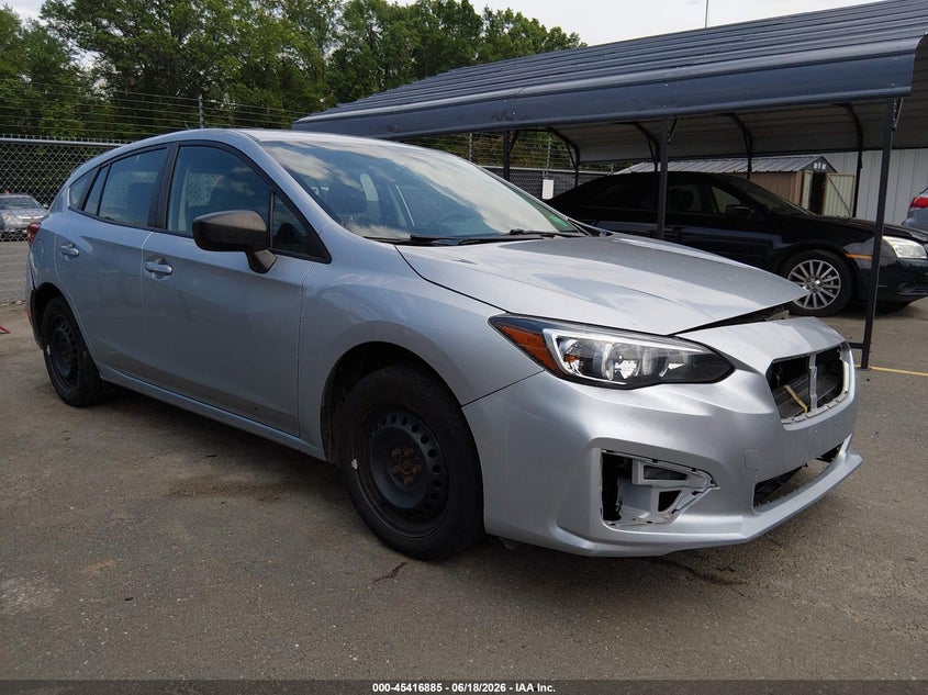 2019 SUBARU IMPREZA 2.0I | 4S3GTAA60K1702282 | UPCARS