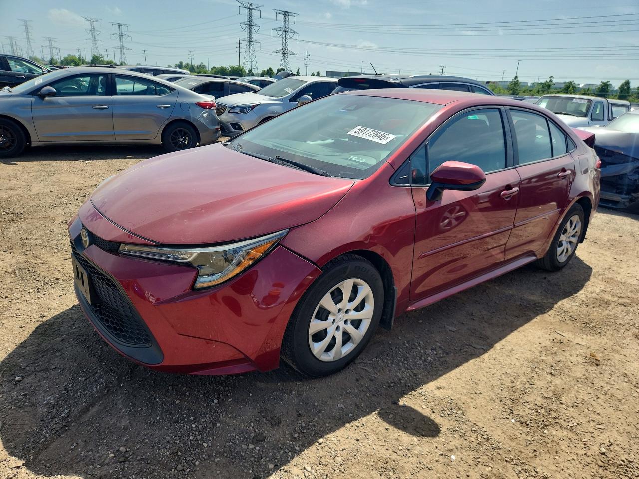 2022 TOYOTA COROLLA LE | 5YFEPMAE9NP362313 | UPCARS