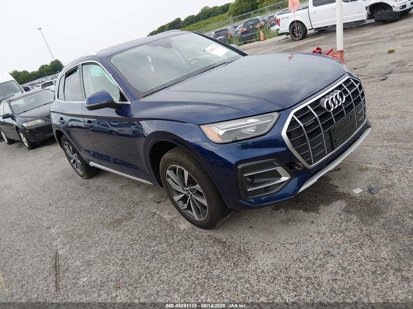 2021 AUDI Q5 PREMIUM 45 TFSI QUATTRO S TRONIC | WA1AAAFY1M2140020 | UPCARS