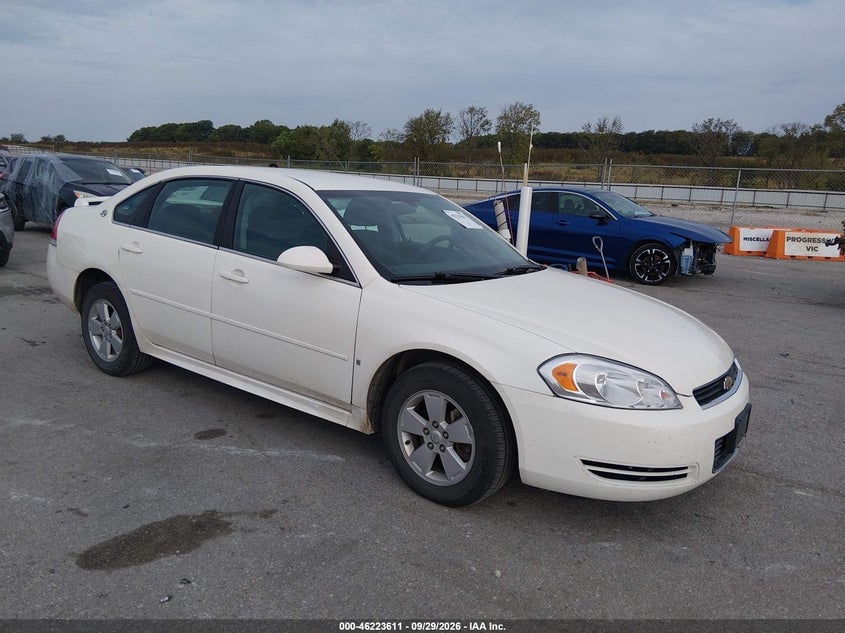 2009 CHEVROLET IMPALA LT | 2G1WT57N591166573 | UPCARS