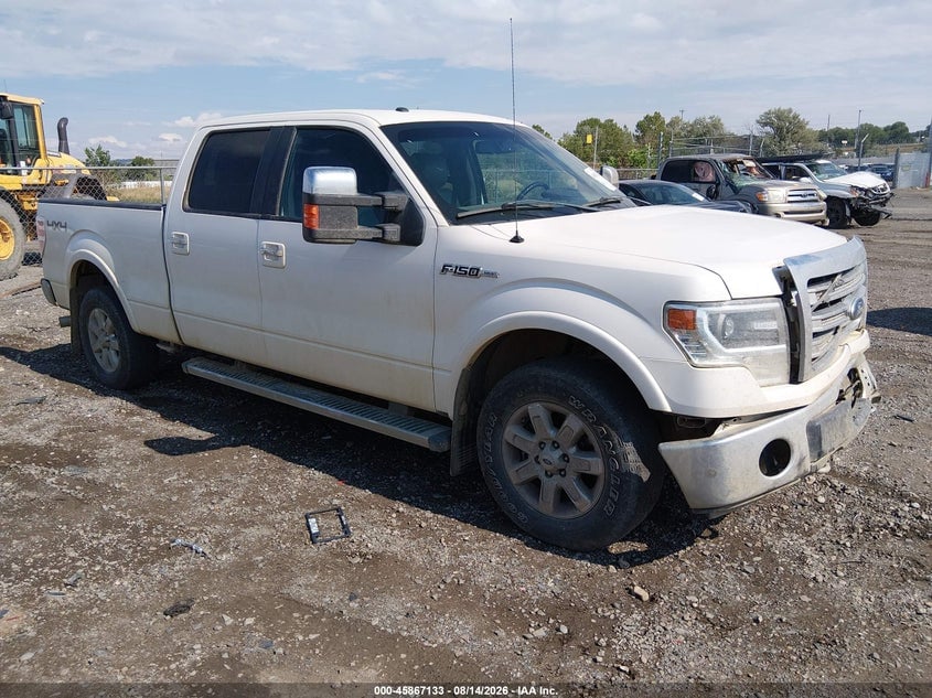 2013 FORD F-150 LARIAT | 1FTFW1EF0DFA83458 | UPCARS