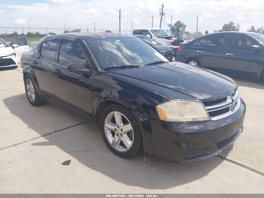2013 DODGE AVENGER SE | 1C3CDZAB5DN638117 | UPCARS