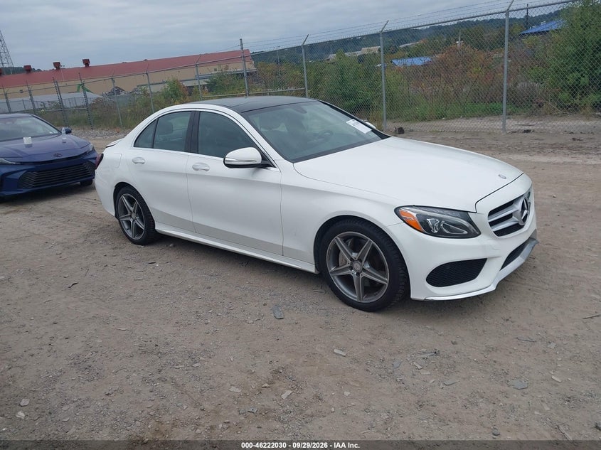 2015 MERCEDES-BENZ C 300 SPORT 4MATIC | 55SWF4KB7FU004053 | UPCARS