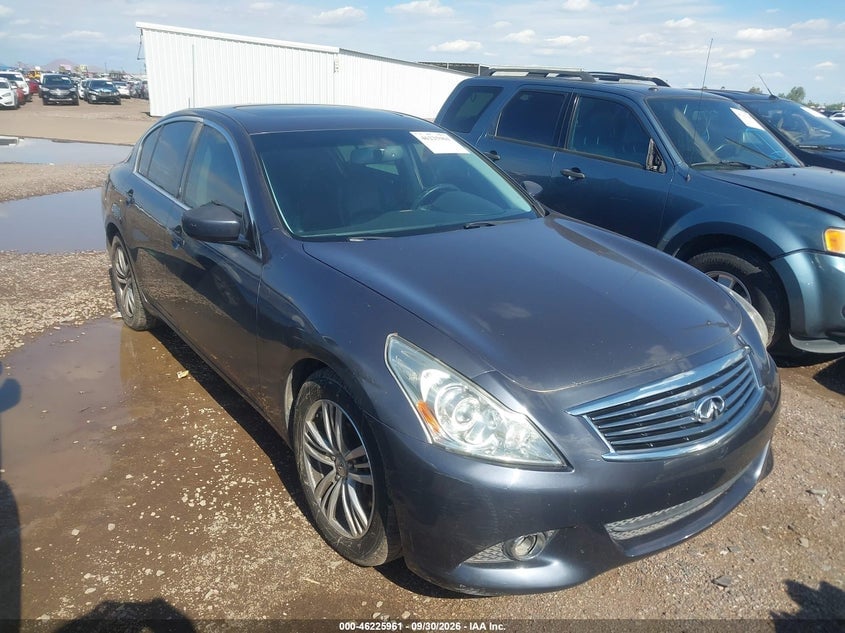 2012 INFINITI G25X | JN1DV6AR3CM731170 | UPCARS
