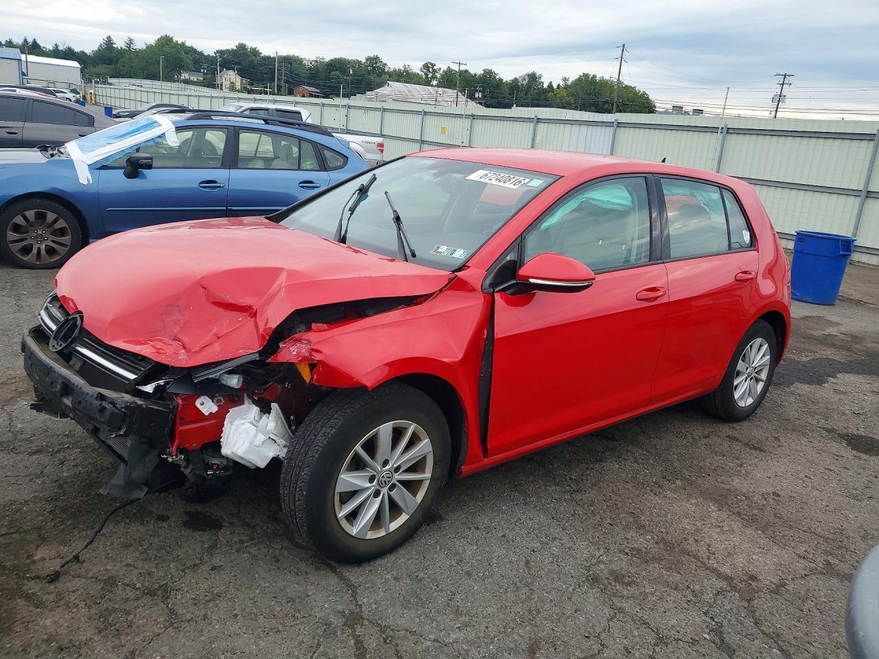 2018 VOLKSWAGEN GOLF S | 3VWG17AU3JM255307 | UPCARS