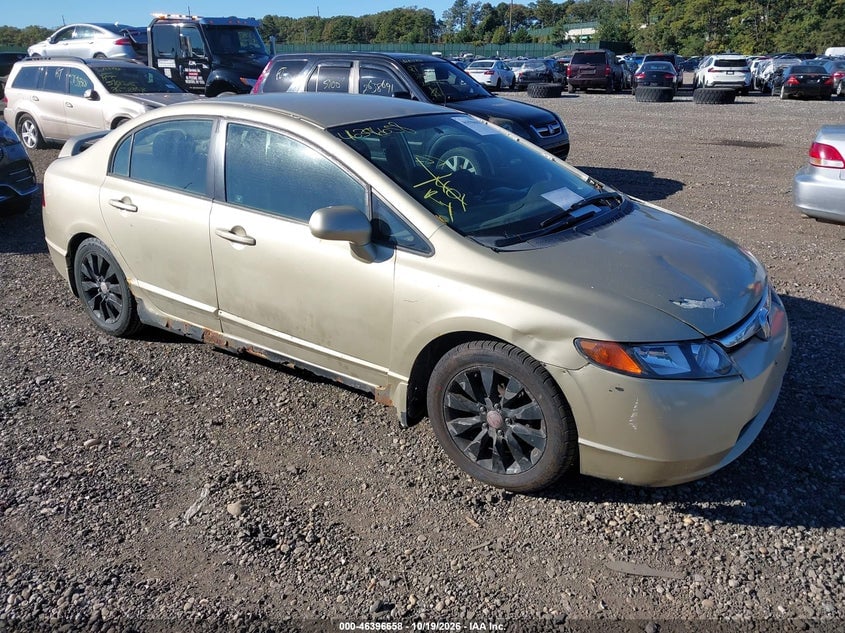 2007 HONDA CIVIC LX | 1HGFA16587L014335 | UPCARS