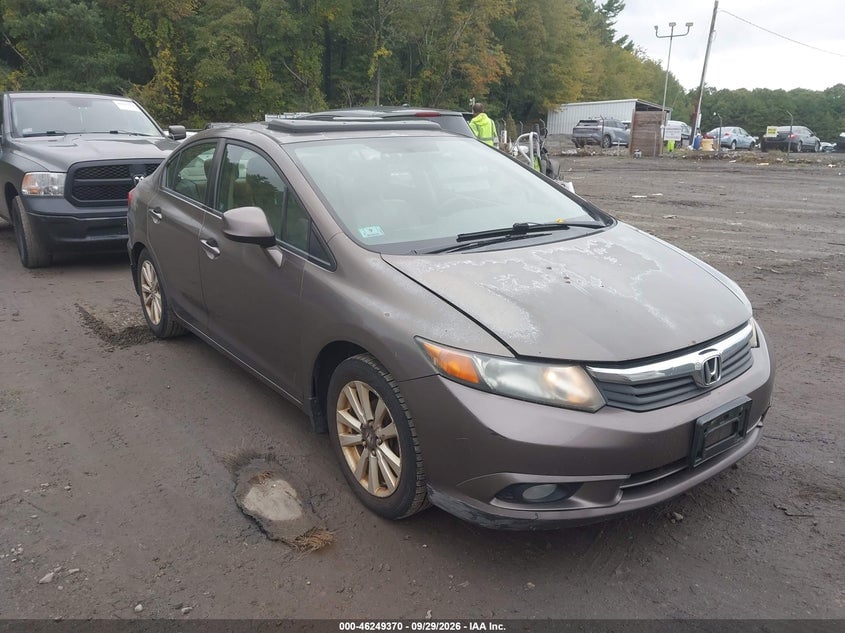 2012 HONDA CIVIC EX-L | 2HGFB2F91CH507593 | UPCARS
