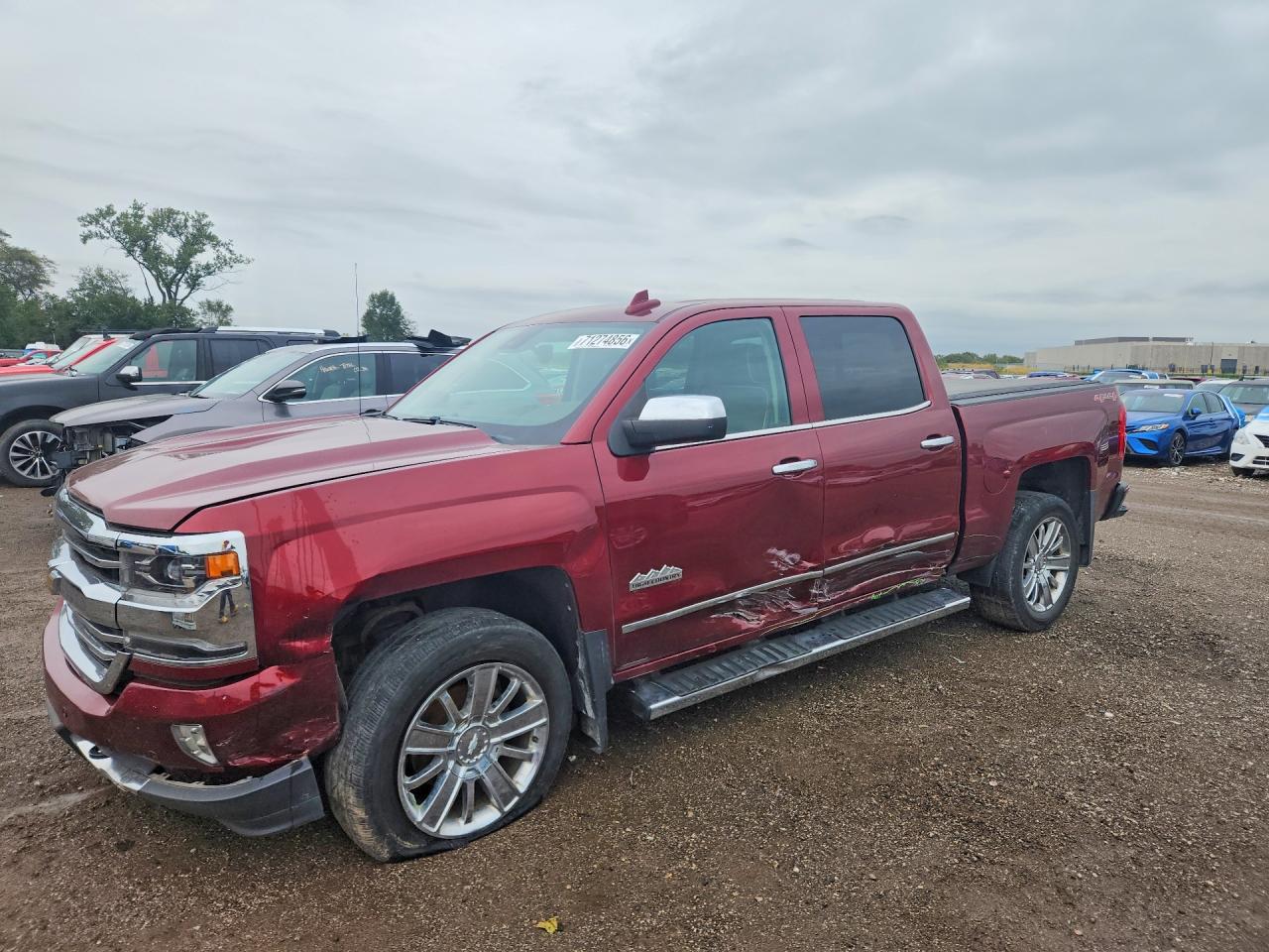2017 CHEVROLET SILVERADO K1500 HIGH COUNTRY | 3GCUKTEC8HG109782 | UPCARS