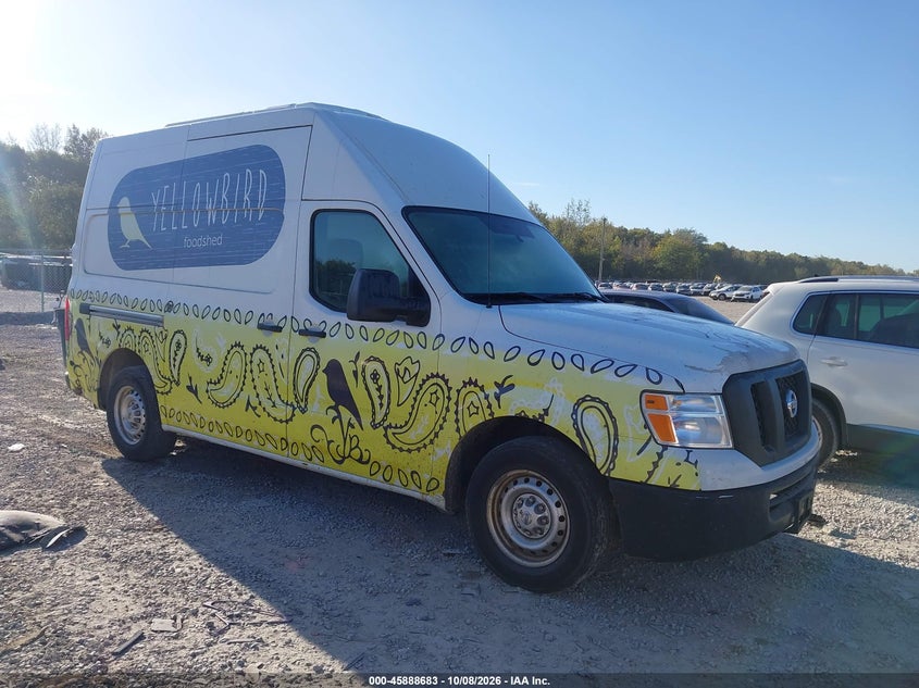 2014 NISSAN NV CARGO NV2500 HD S V6/SV V6 | 1N6BF0LY3EN101534 | UPCARS