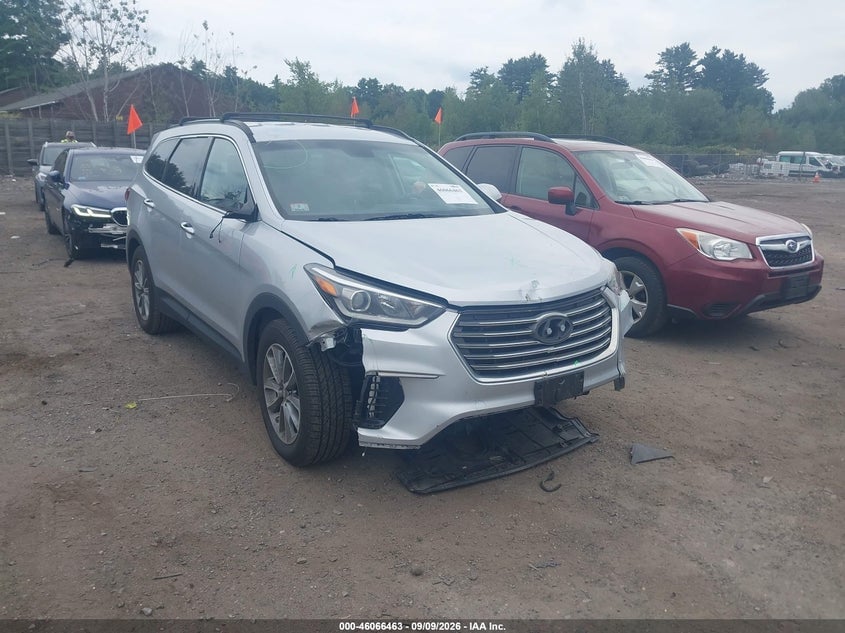 2017 HYUNDAI SANTA FE SE | KM8SMDHF3HU244688 | UPCARS