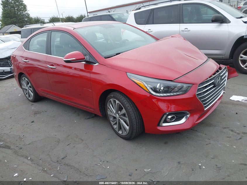 2021 HYUNDAI ACCENT LIMITED | 3KPC34A66ME152120 | UPCARS
