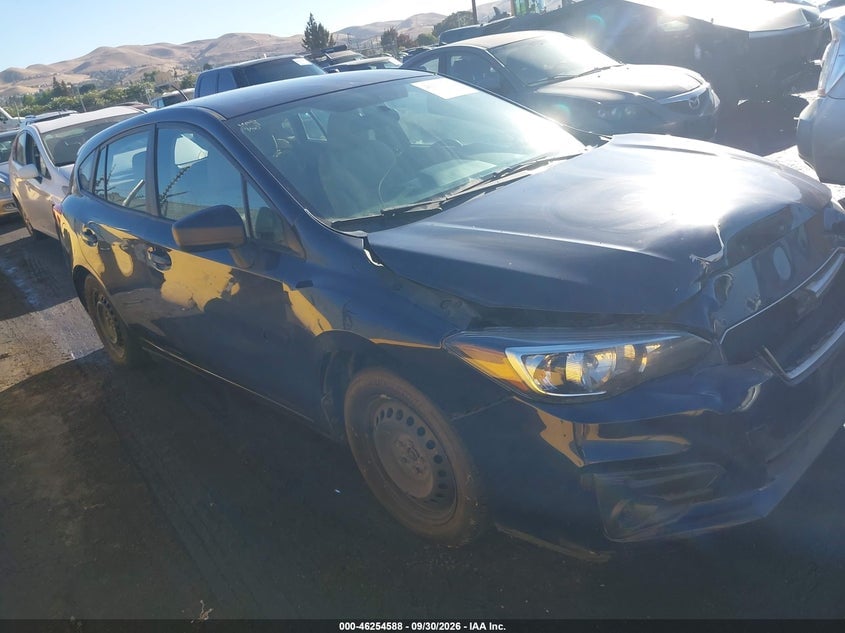 2019 SUBARU IMPREZA 2.0I | 4S3GTAA66K3729071 | UPCARS