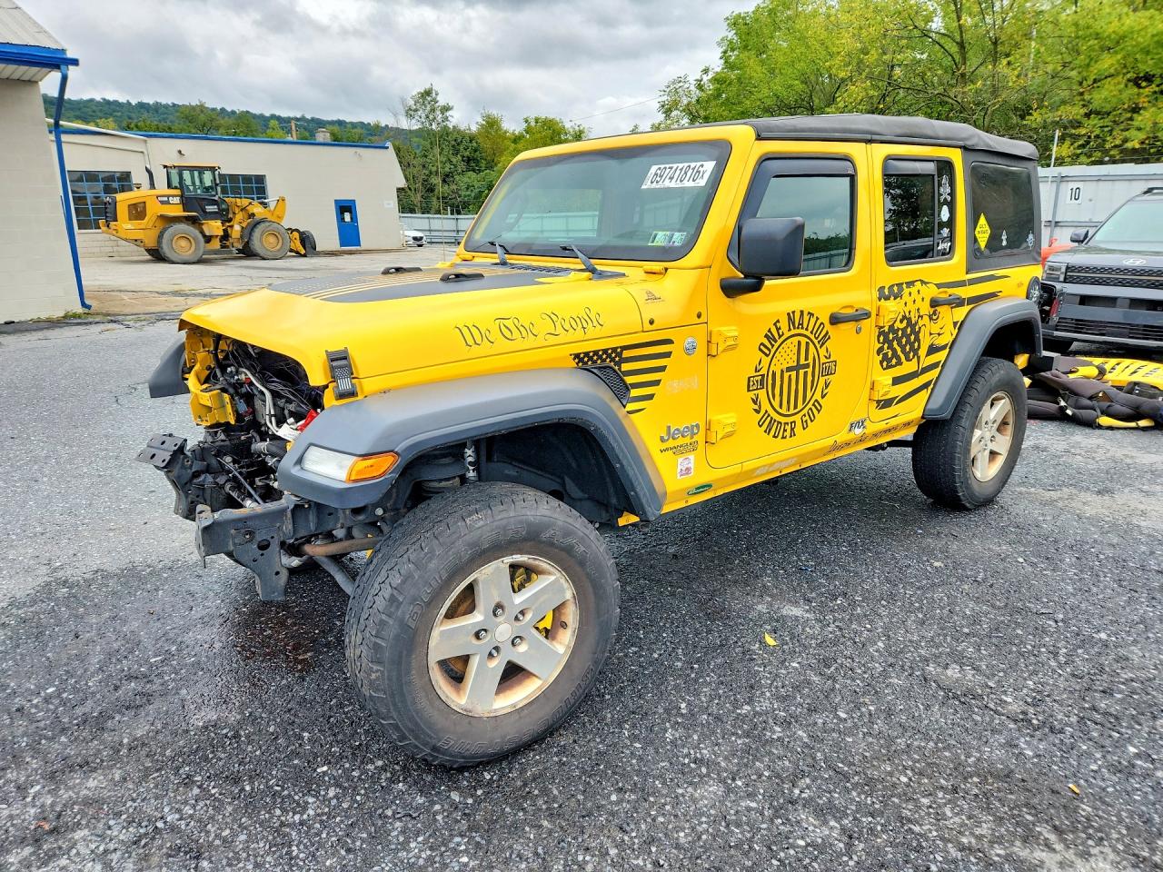 2018 JEEP WRANGLER SPORT | 1C4HJXDN9JW292860 | UPCARS