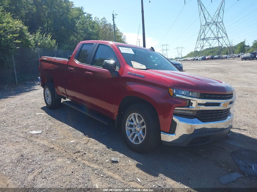 2020 CHEVROLET SILVERADO 1500 4WD  STANDARD BED LT | 1GCRYDED2LZ297937 | UPCARS
