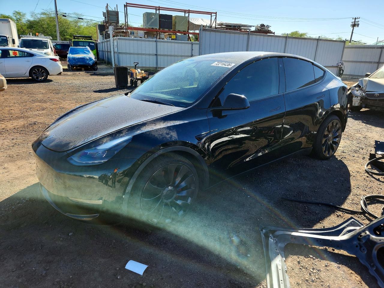 2022 TESLA MODEL Y | 7SAYGDEFXNF443416 | UPCARS