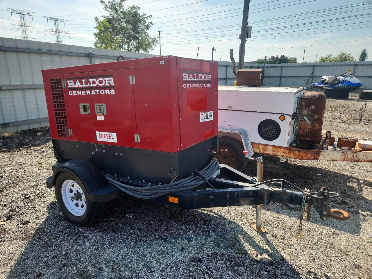 2008 UNKN TRAILER 2007 TRITON GENERATOR | 4TCSU10477H510995 | UPCARS