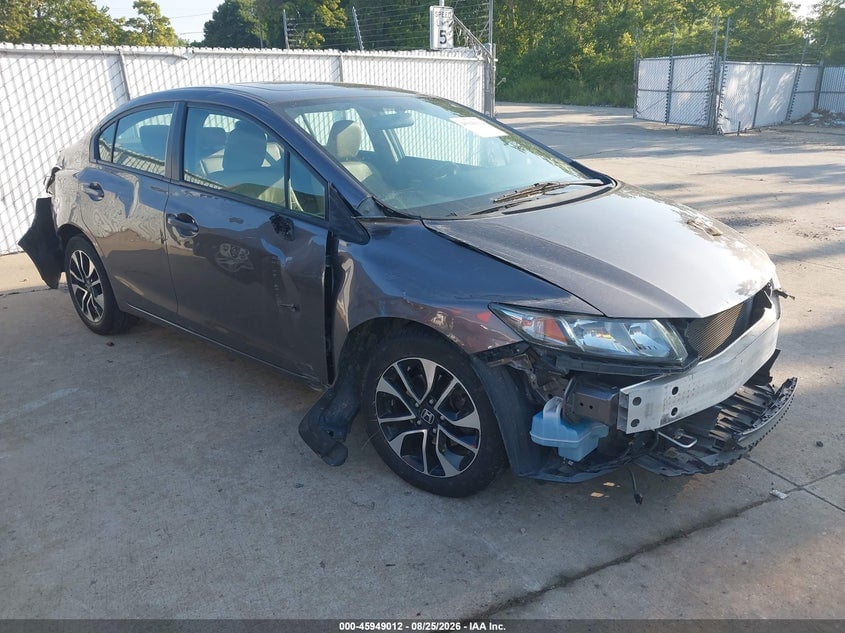 2013 HONDA CIVIC EX-L | 19XFB2F9XDE028830 | UPCARS