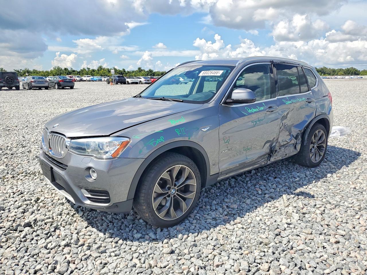 2016 BMW X3 XDRIVE28I | 5UXWX9C52G0D90614 | UPCARS